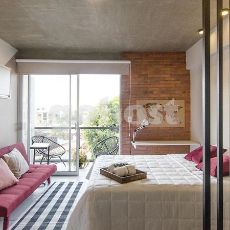 Chic Loft With Balcony In Las Mercedes Asuncion Bagian luar foto