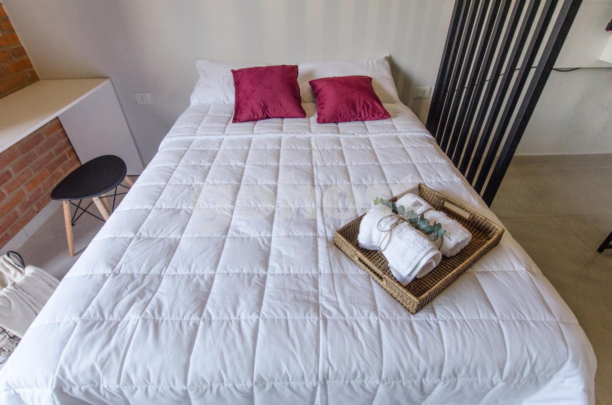 Chic Loft With Balcony In Las Mercedes Asuncion Bagian luar foto